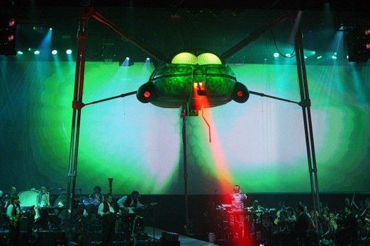 war of the worlds tripod jeff wayne. Review: Jeff Wayne#39;s War of