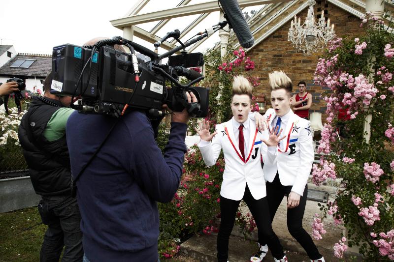 Jedward – Behind the Scenes 3 – Photo Credit – Kevin McDaid