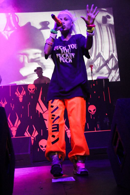 Die Antwoord in the Olympia on 20_06_2013 by Yan Bourke_27