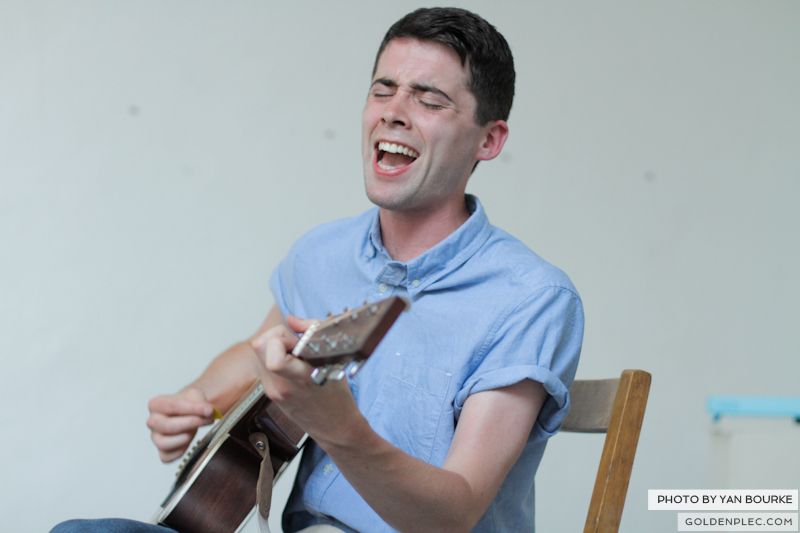 Conor Linnie in Avenue Road Gallery10072013 by Yan Bourke 05