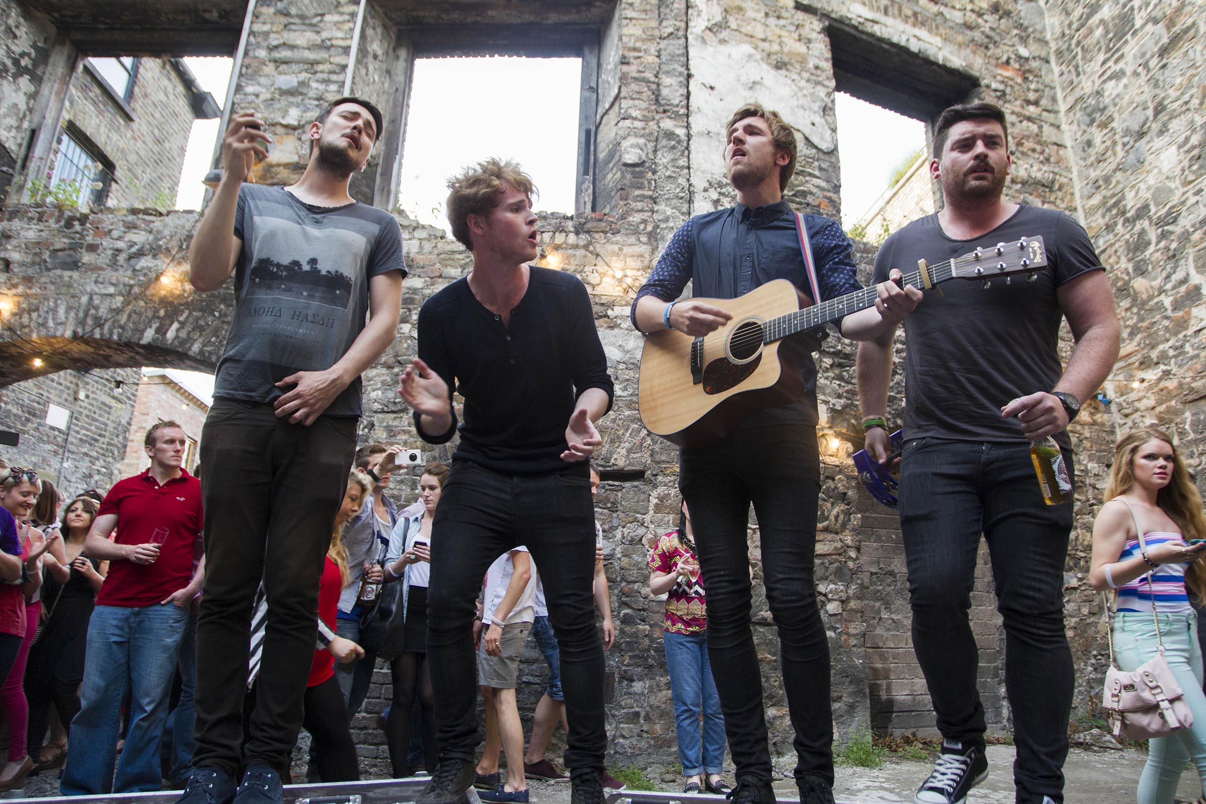 Kodaline pictured in the Old Tannery, Dublin 8 at the fifth Lumia Live Session with presented by Nokia and La Blogotheque. Picture Andres Poveda 25