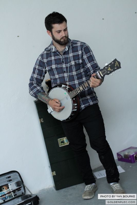 Stu Daly in Avenue Road Gallery10072013 by Yan Bourke 06