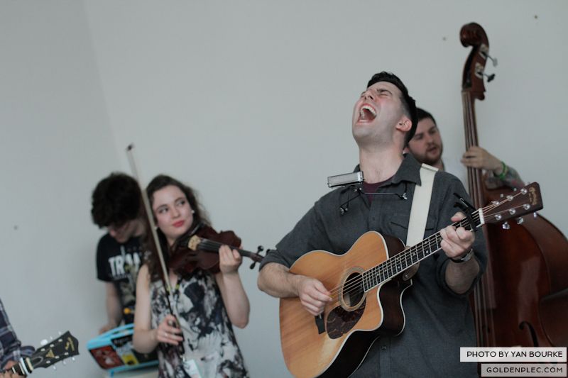 Stu Daly in Avenue Road Gallery10072013 by Yan Bourke 08