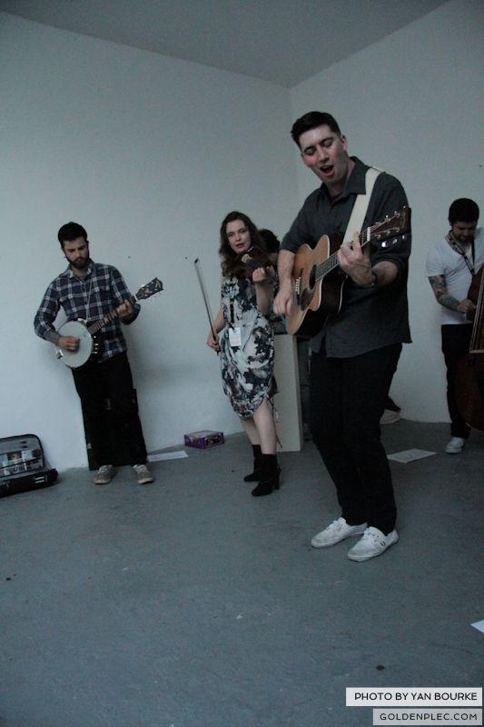 Stu Daly in Avenue Road Gallery10072013 by Yan Bourke 14