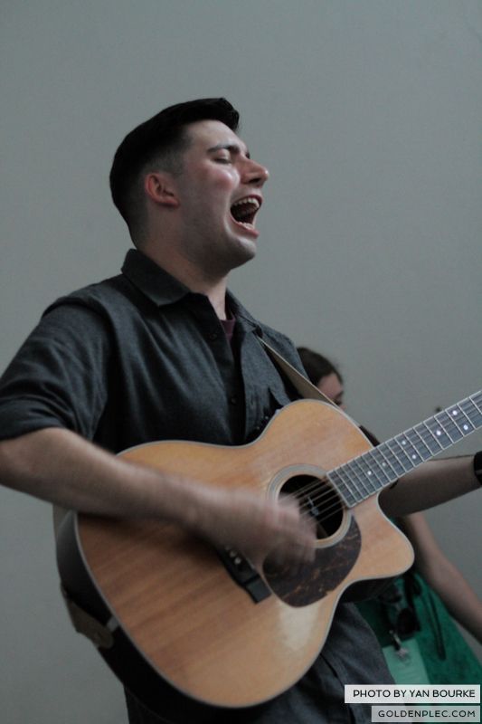 Stu Daly in Avenue Road Gallery10072013 by Yan Bourke 15