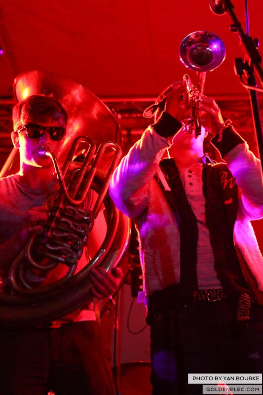 Booka Brass Band at Electric Picnic by Yan Bourke on 01091302