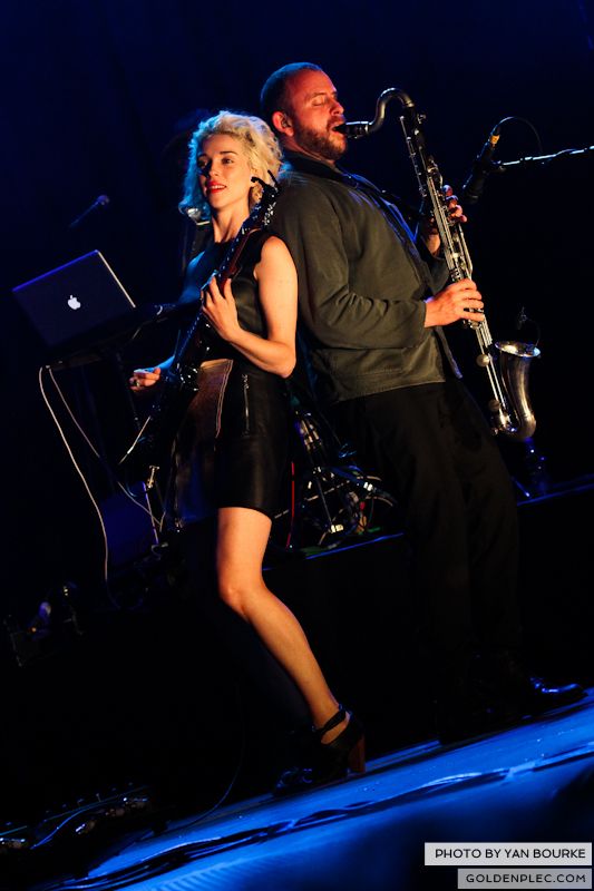 David Byrne and St Vincent at Electric Picnic by Yan Bourke on 010913_19