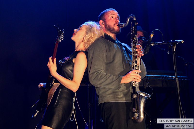 David Byrne and St Vincent at Electric Picnic by Yan Bourke on 010913_20