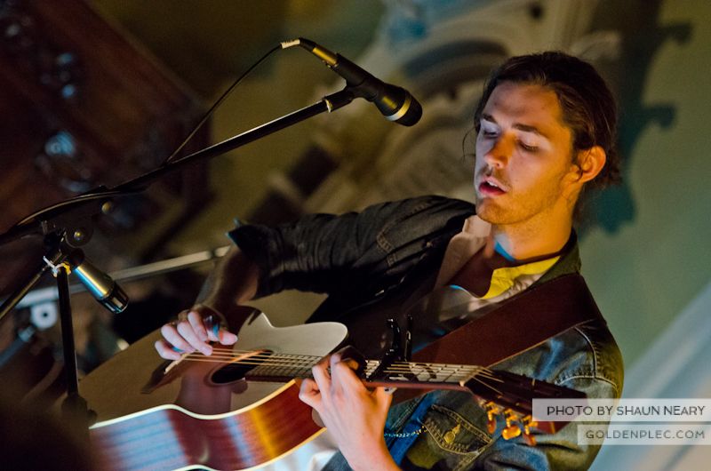 Hozier at Unitarian Church on September 10th 2013-02