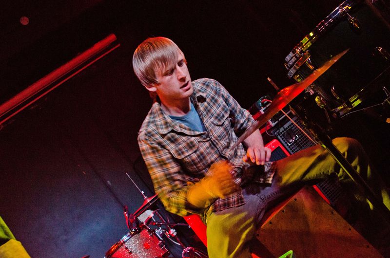 Kicking Bird at Workmans Club on September 5th 2013-02