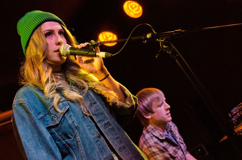 Kicking Bird at Workmans Club on September 5th 2013-10