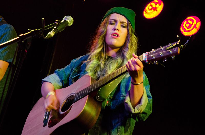 Kicking Bird at Workmans Club on September 5th 2013-13
