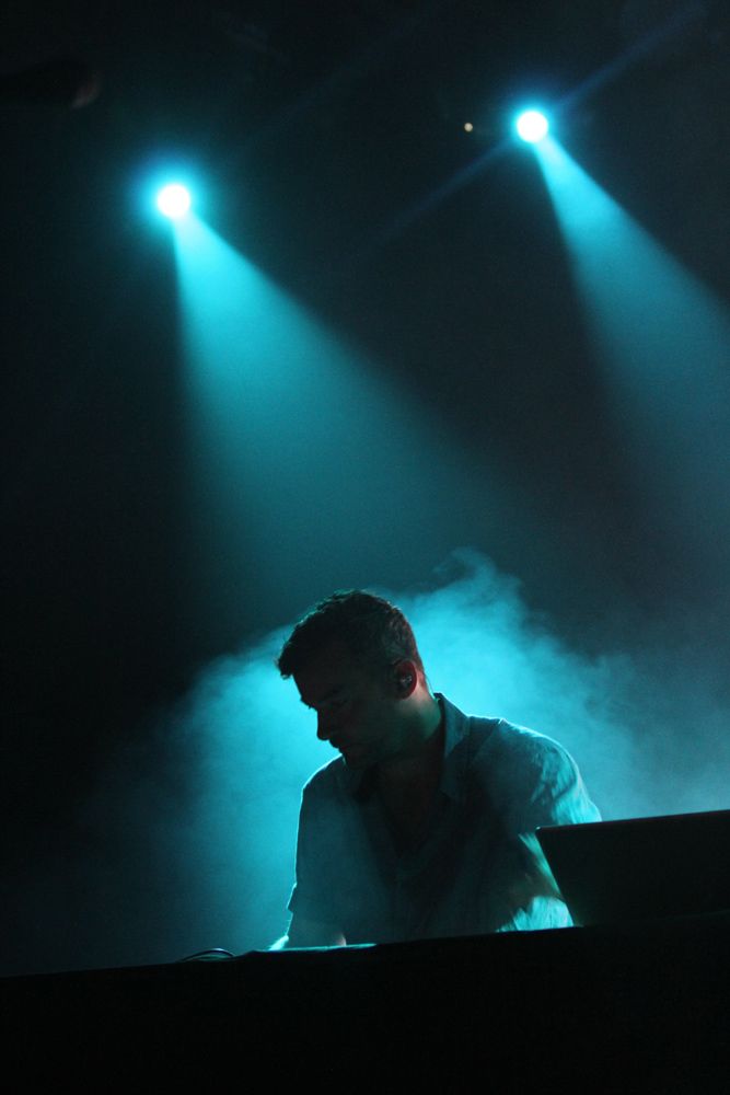 Bonobo supported by Dauwd