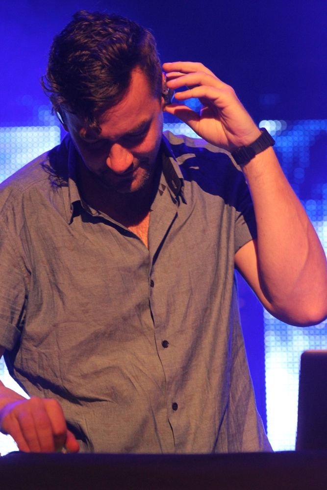 Bonobo supported by Dauwd