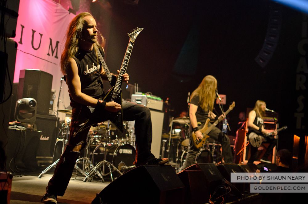 Insomnium at Vicar Street on October 10th 2013-14