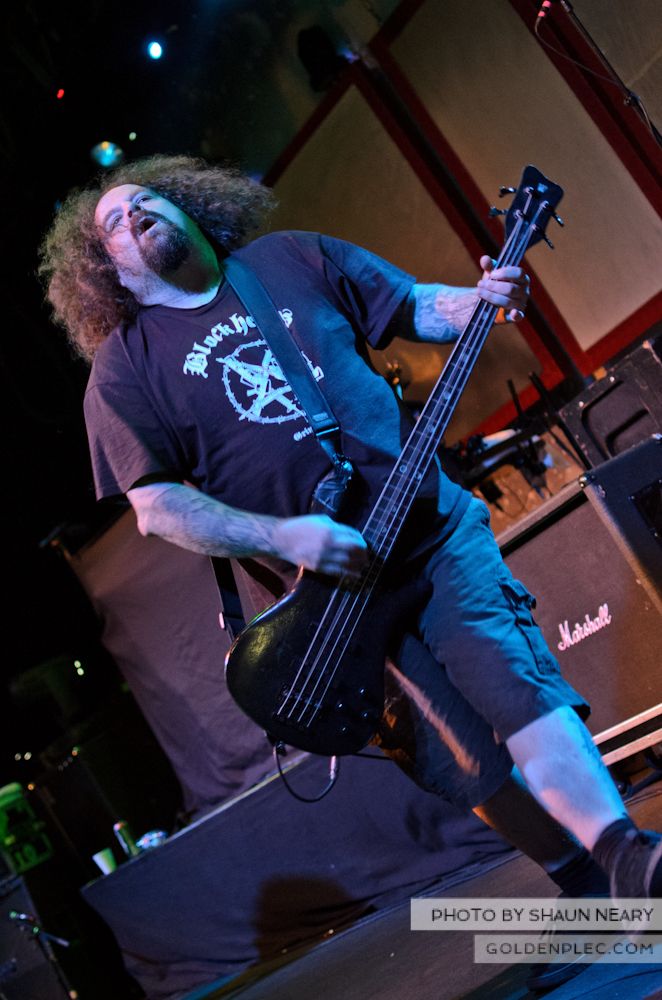 Napalm Death at Vicar Street on October 10th 2013-02