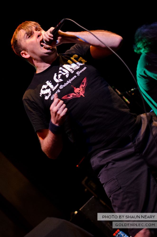 Napalm Death at Vicar Street on October 10th 2013-08