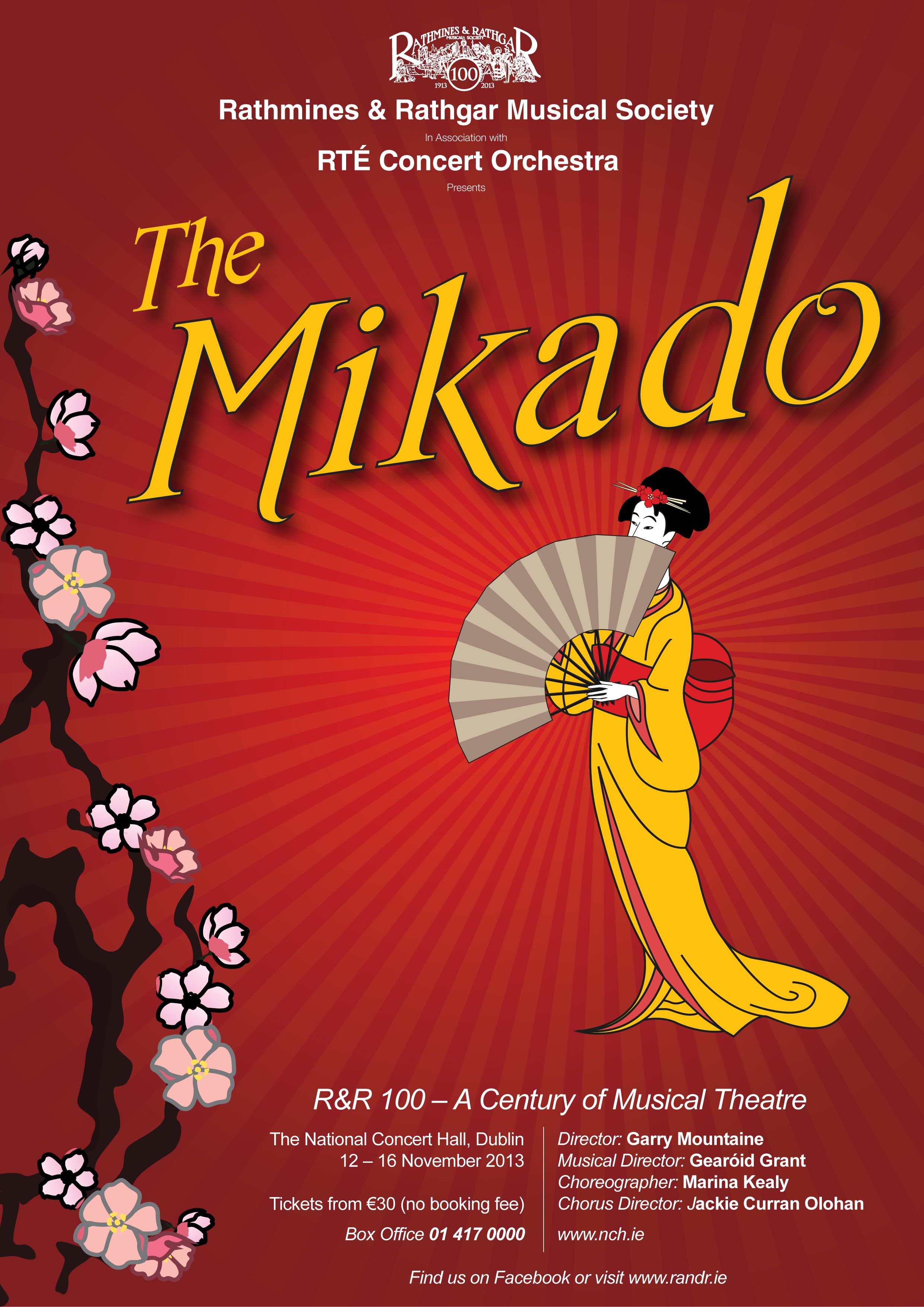 The Mikado Rathmines and Rathgar Musical Society at the National