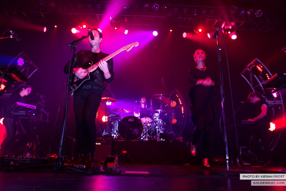 The Naked and Famous at The Olympia by Kieran Frost