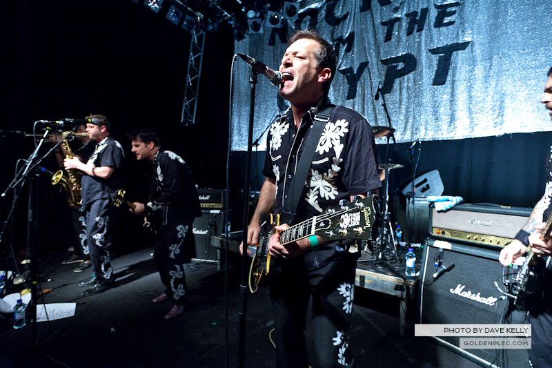 Rocket From The Crypt at the Button Factory on 7 December 2013