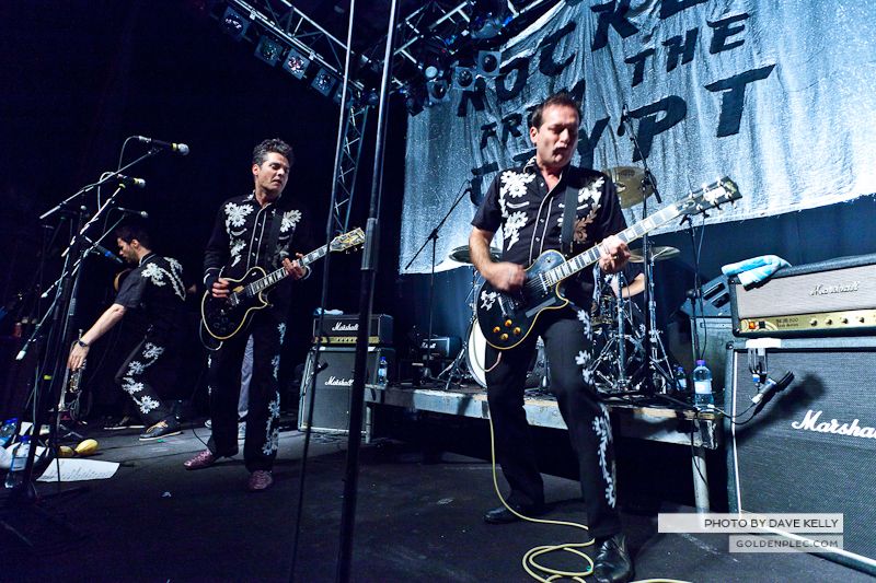 Rocket From The Crypt at the Button Factory on 7 December 2013