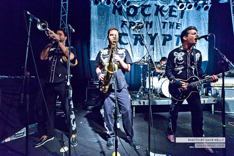 Rocket From The Crypt at the Button Factory on 7 December 2013