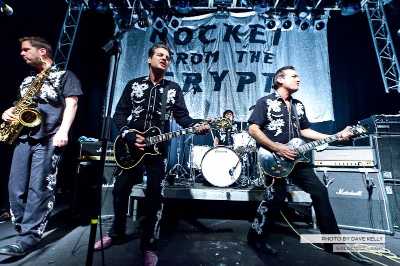 Rocket From The Crypt at the Button Factory on 7 December 2013