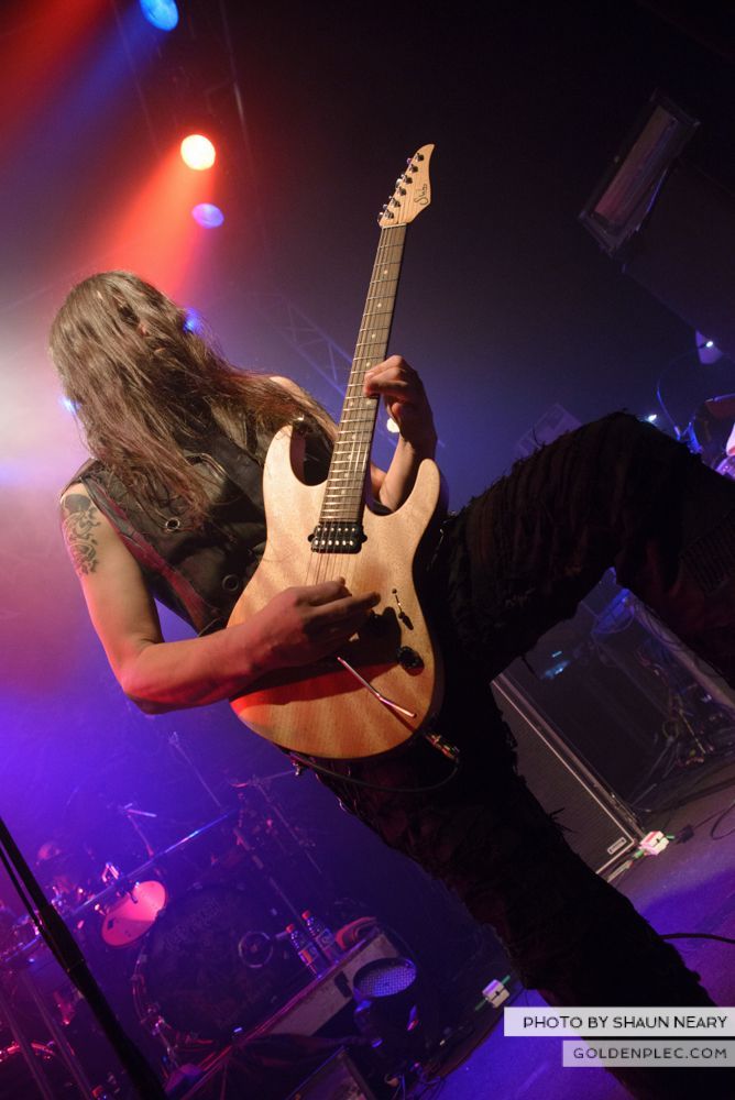 Iced Earth at The Button Factory, Dublin on January 13th 2014-16
