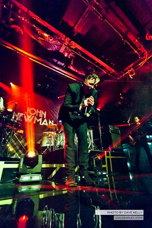 John Newman at The Academy on 26 January 2014 (2)