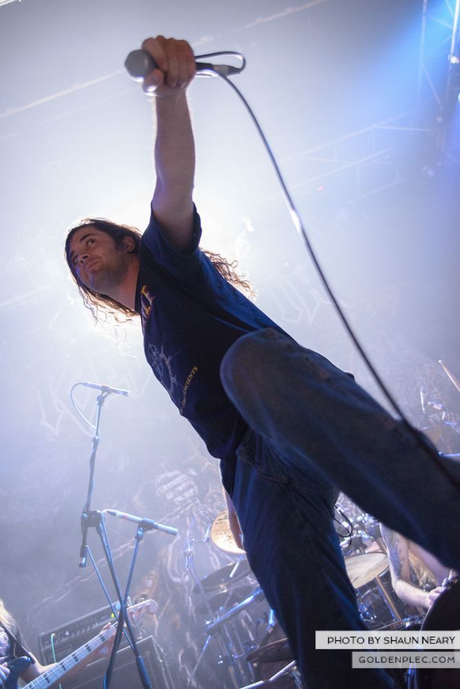 Warbringer at The Button Factory, Dublin on January 13th 2014-01