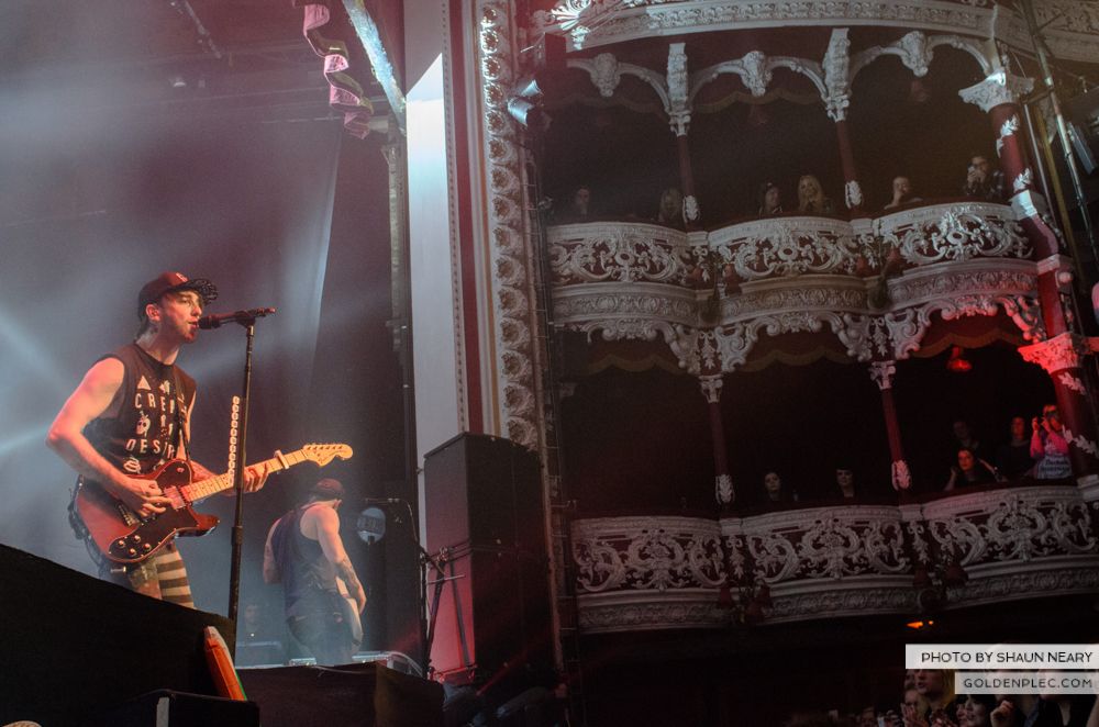 All Time Low at The Olympia Theatre, Dublin on March 19th 2014-03