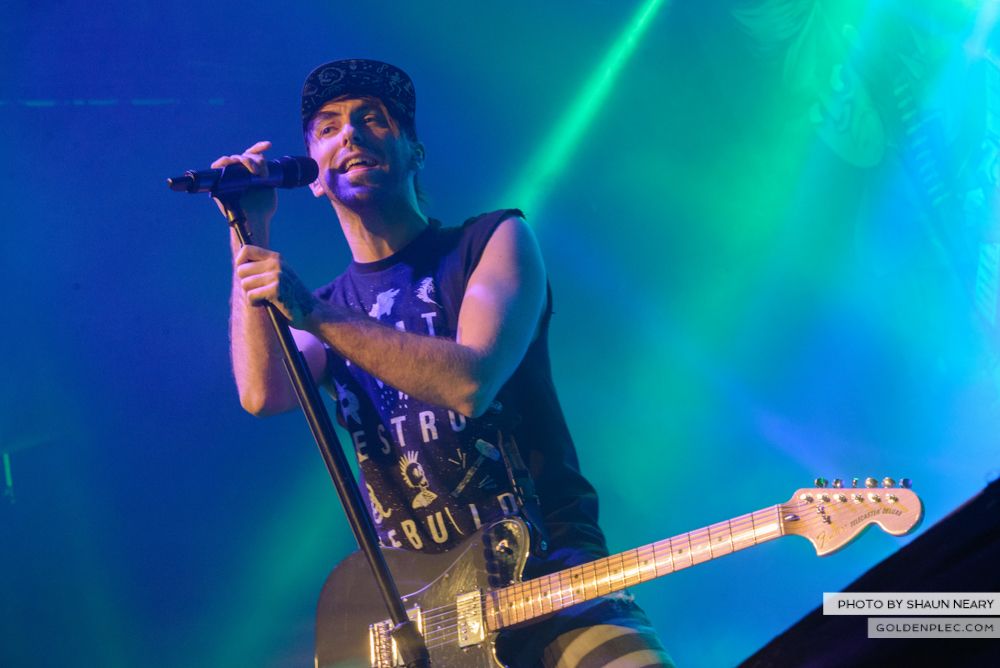 All Time Low at The Olympia Theatre, Dublin on March 19th 2014-04