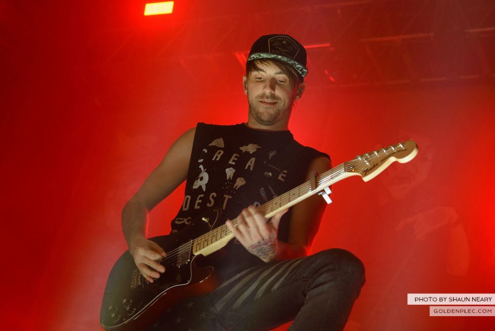 All Time Low at The Olympia Theatre, Dublin on March 19th 2014-08