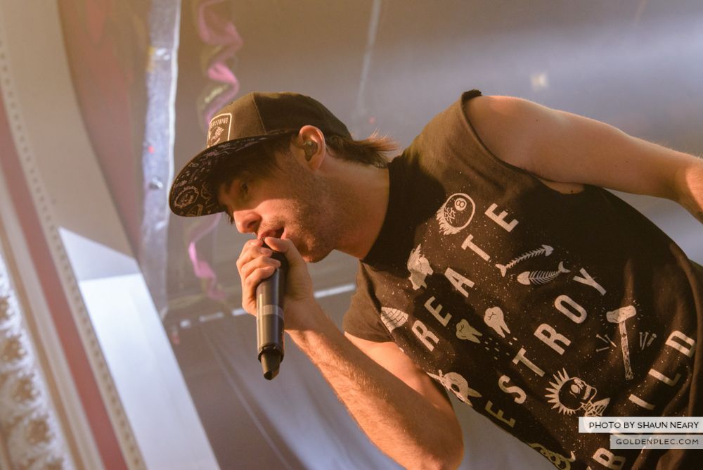 All Time Low at The Olympia Theatre, Dublin on March 19th 2014-13