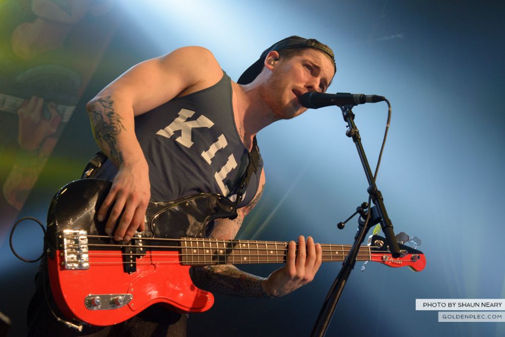 All Time Low at The Olympia Theatre, Dublin on March 19th 2014-15