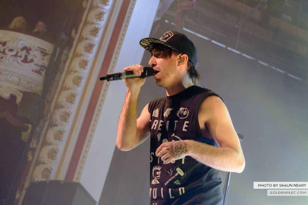 All Time Low at The Olympia Theatre, Dublin on March 19th 2014-16