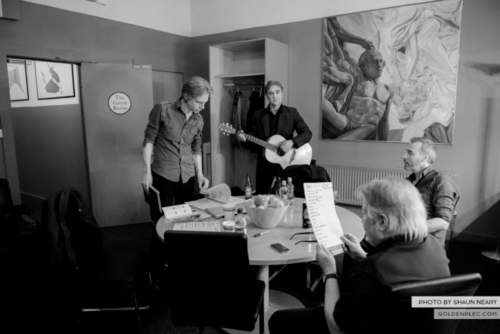 [BACKSTAGE] The 4 Of Us at Vicar Street, by Shaun Neary