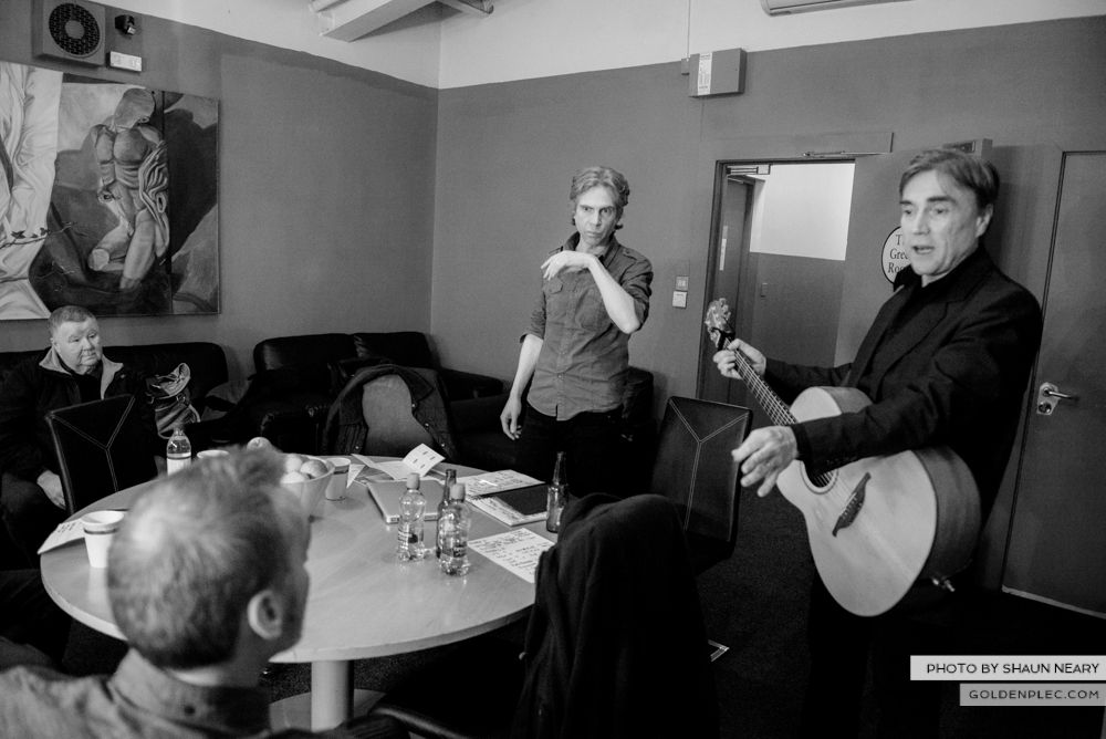 [BACKSTAGE] The 4 Of Us at Vicar Street, Dublin on March 1st 2014-5