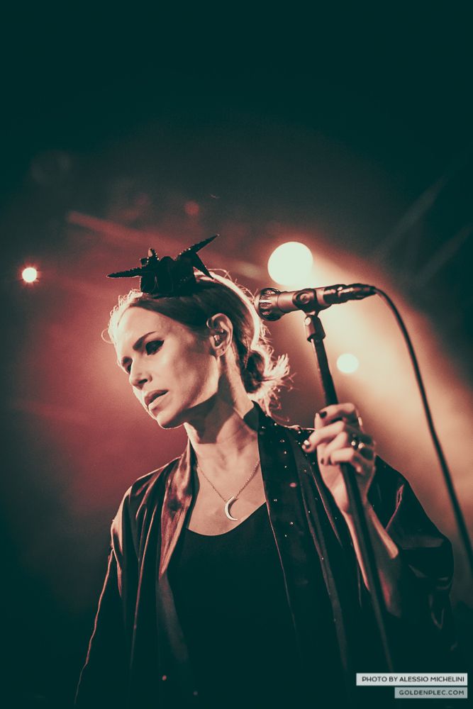 Nina Persson at the Button Factory by Alessio Michelini