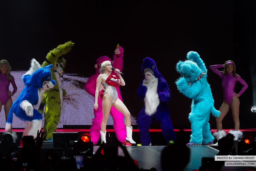 Miley Cyrus at The O2 by Kieran Frost