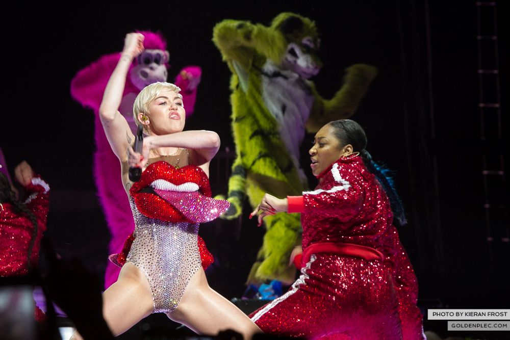 Miley Cyrus at The O2 by Kieran Frost