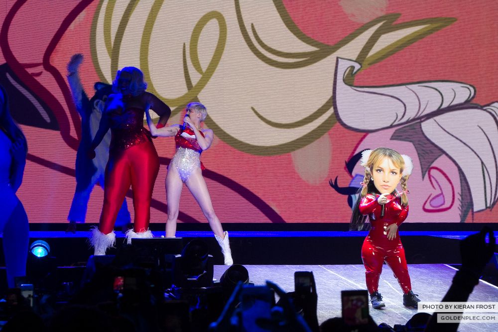 Miley Cyrus at The O2 by Kieran Frost
