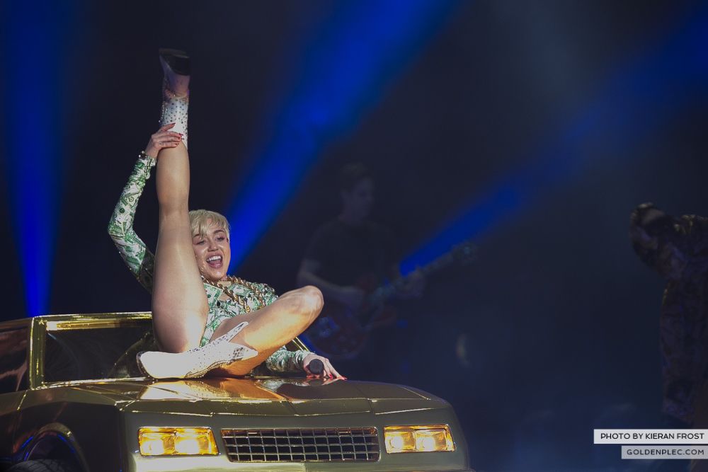Miley Cyrus at The O2 by Kieran Frost