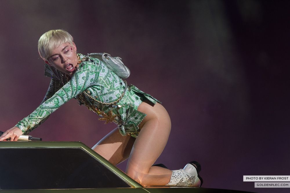 Miley Cyrus at The O2 by Kieran Frost