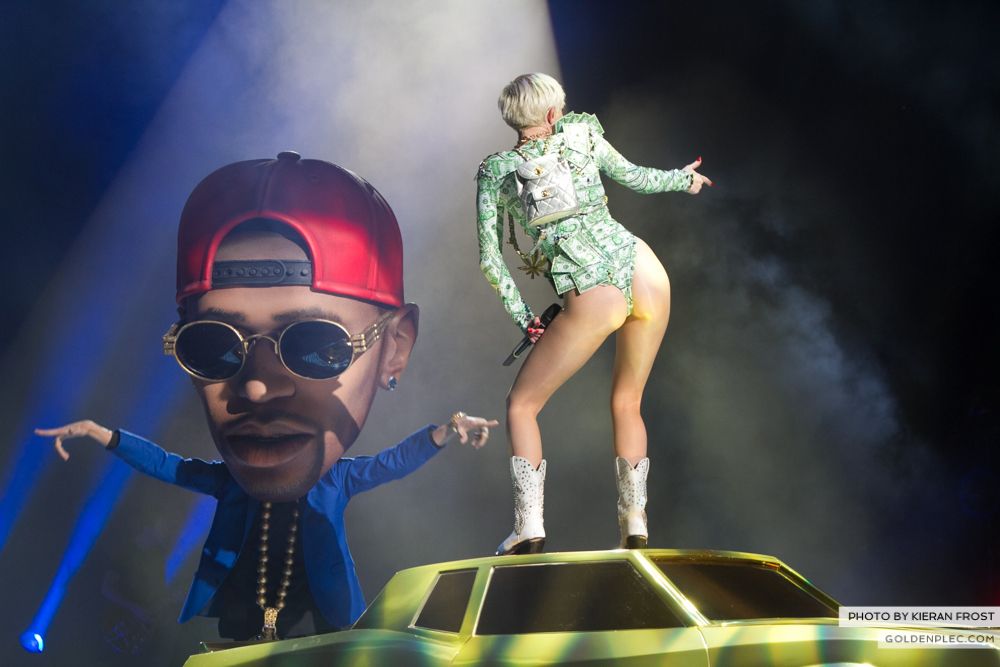 Miley Cyrus at The O2 by Kieran Frost