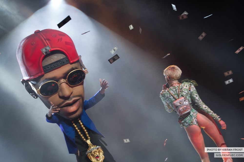 Miley Cyrus at The O2 by Kieran Frost