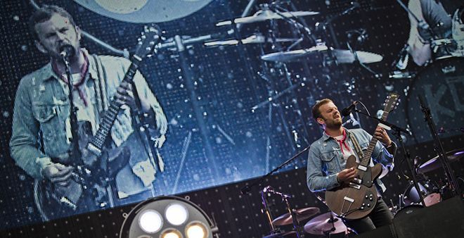 KINGS OF LEON at MARLEY PARK by STE MURRAY