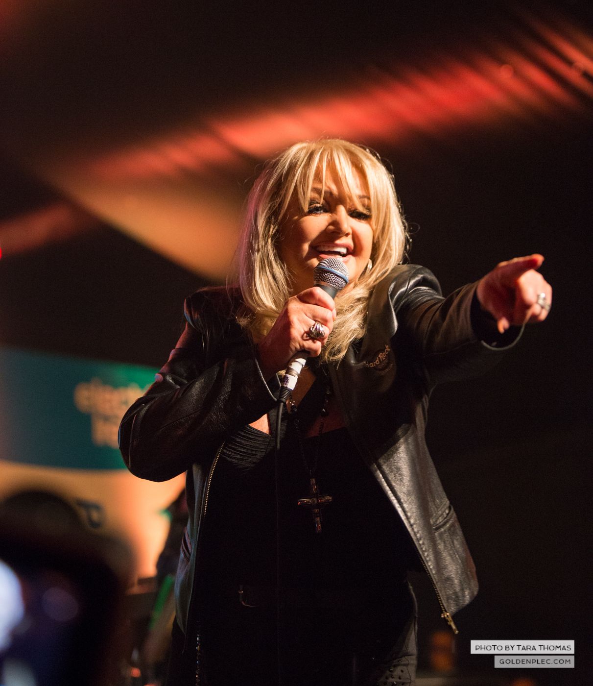 Bonnie Tyler in Electric Ireland Power House at Electric Picnic