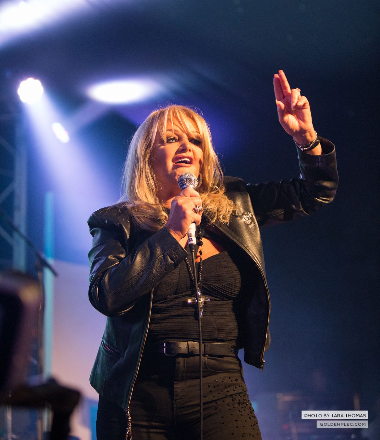 Bonnie Tyler in Electric Ireland Power House at Electric Picnic