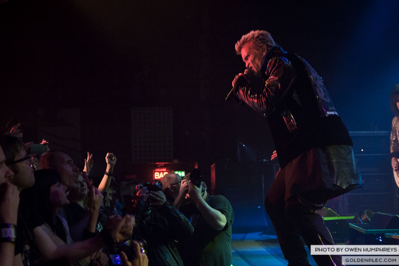 Billy Idol at Vicar Street by Owen Humphreys (1 of 16)